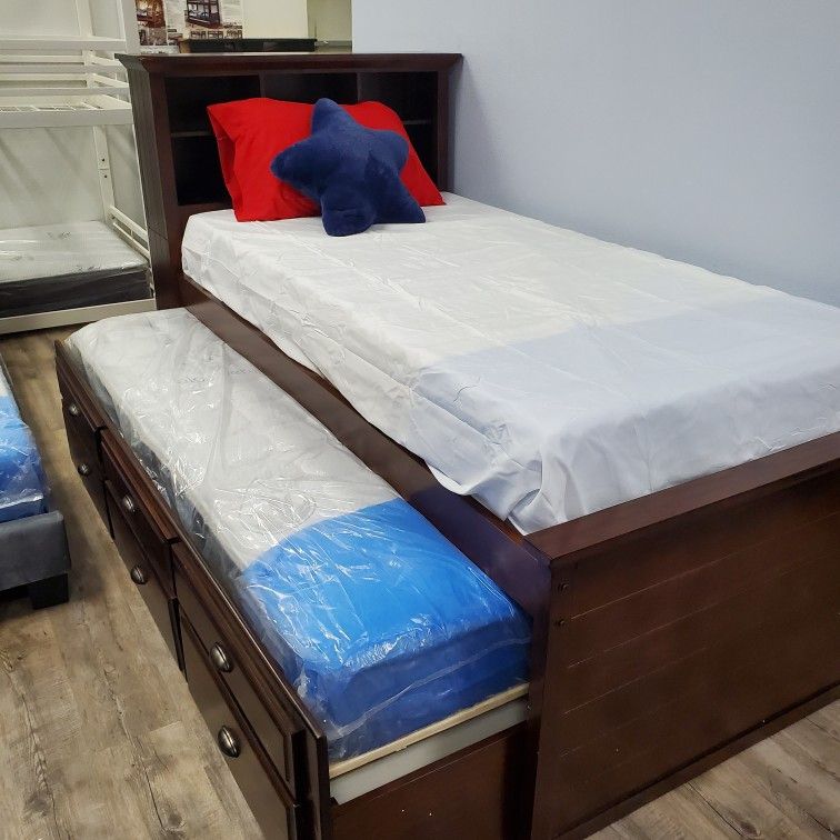 Double Twin Beds, $759 With 2 Mattresses,  Financing Available 