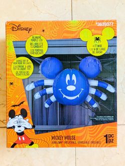 Disney Mickey Mouse Halloween Inflatable Spider