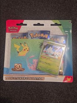Pokémon 30th Celebration Tech Sticker Collection
