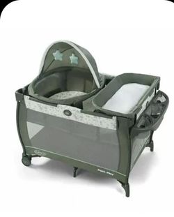 Graco (contact info removed) Pack N Play Travel Dome Playard  Infant Bassinet Oskar