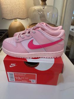 Kids Shoes Nike Dunk Low Med Soft Pink