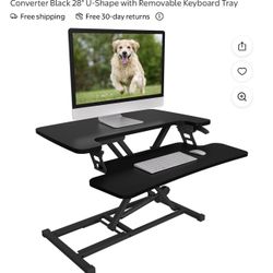 Home Office Height Adjustable Standing Desk 