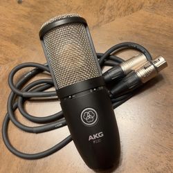 AKG P220 + Proline Stand W/ Shock Mount