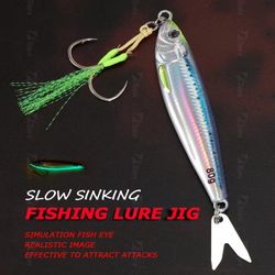 4PCs Fishing Lures 80g | 3D Eyes | Laser Effect
