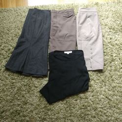Women Skirts And A Blouse