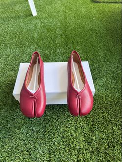 Maison Margiela Tabi Ballerinas Red
