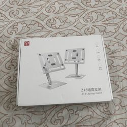Z18 Adjustable Laptop Stand – Sturdy Aluminum Build for Desk & Office