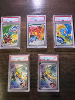 PSA Pokémon Slabs – First Partner Illustration Collection