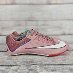 Nike Zoom Rival Sprint Track Spikes Red Stardust Pale Ivory HQ2061-600 Size 10.5