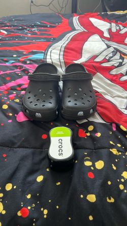 Black Crocs Basically Brand New Plus Washer Foam