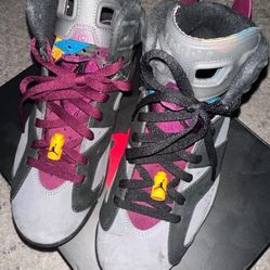 Size 8.5 Bordeaux 6’s With Box