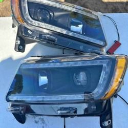 11-13 Jeep Grand Cherokee LED Switchback Headlights Faros Calaveras Micas Luces