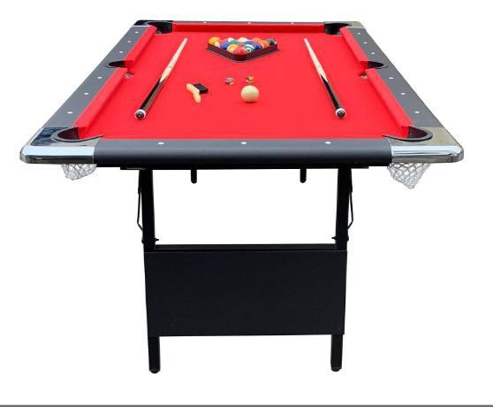 Red 6foot Pool Table BRAND NEW IN UNOPENED BOX **** I DELIVER **** 