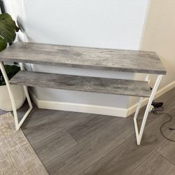 Wooden/Metal Console Table