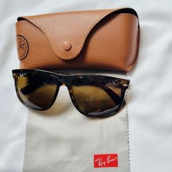 Ray-Ban Sunglasses | Classic Wayfarer Style | Brown Lens | Like New
