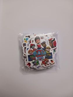 Paw Patrol 45 Piece Stickers 