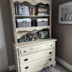Antique Wood Dresser / Shelf (refinished)