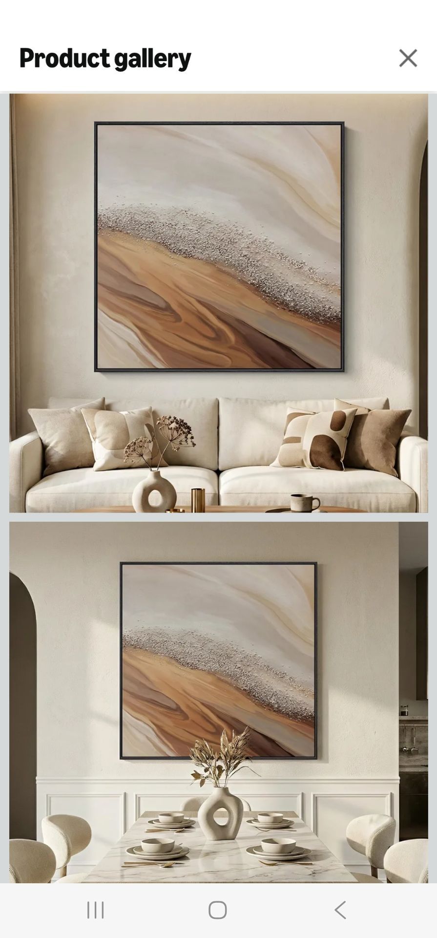 Extra Large Framed Colorful Abstract Wall Art for Living Room, Oversized Square Bright Modern Canvas Prints Paintings, Multicolor Big Pictures for Hal