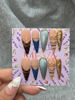 Stiletto and 3cm Square SMALL