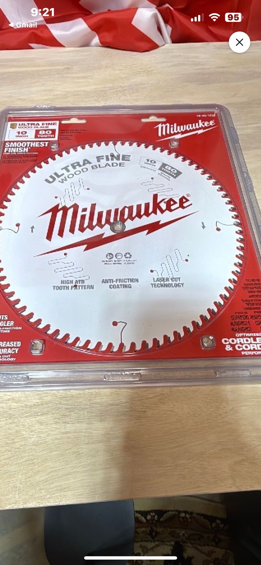 Milwaukee Circular Saw Blade