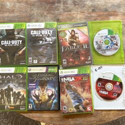 Xbox 360 Games $10 To $15 Each 