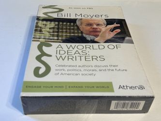 Bill Moyer DVD A World Of Idea: Writers Brand New Sealed