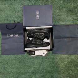 Black Dior B30 Designer Shoes