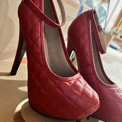 Red high heels