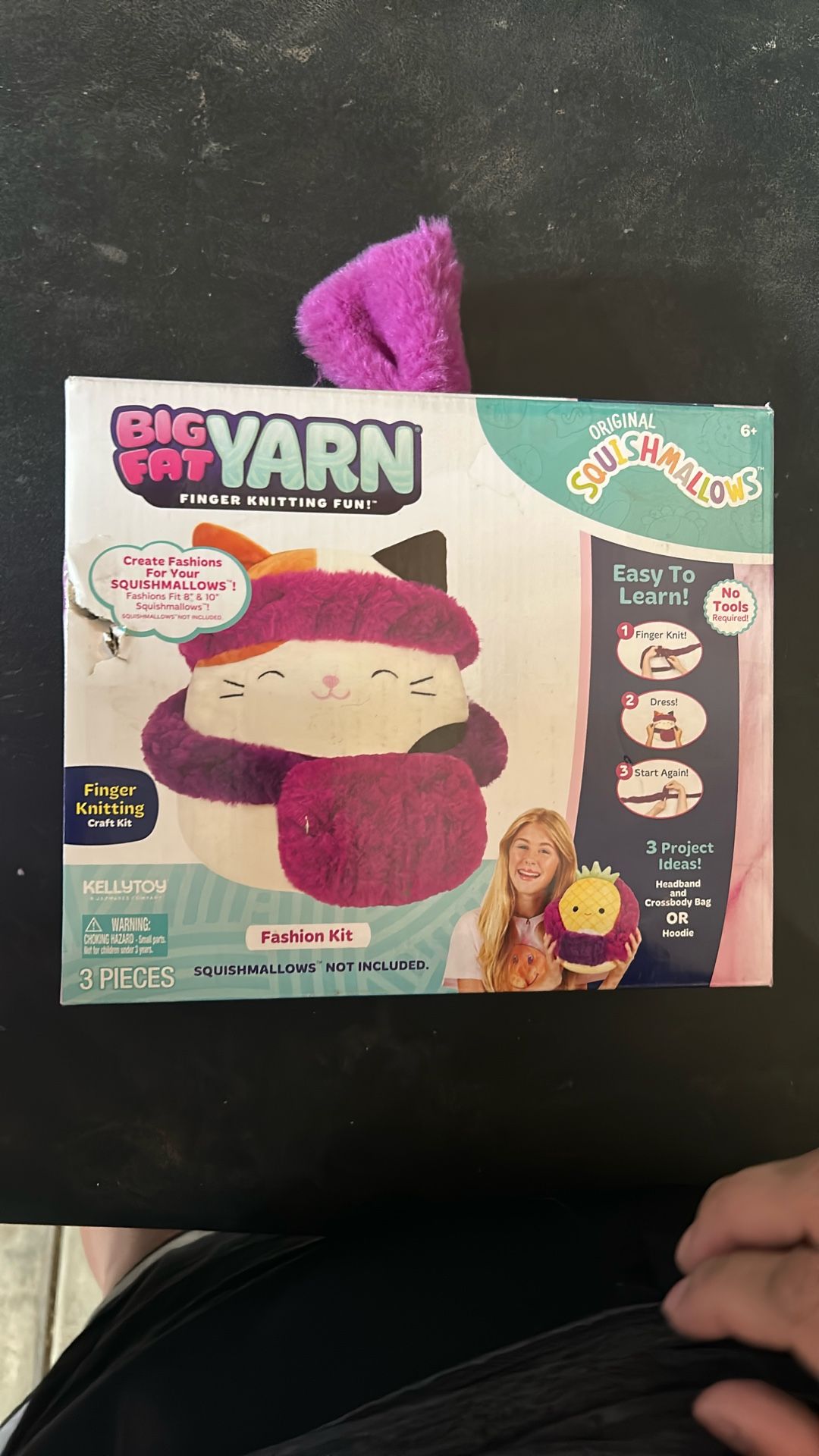 Squishmallos Knitting Kit