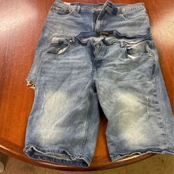 Jean Shorts Both For 5 Size 38