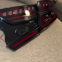 Honda Accord Tail Lights x2 - Smoke Black
