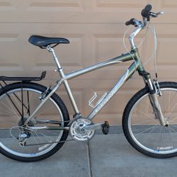 26" GIANT SEDONA DX MENS MOUNTAIN MULTITRACK HYBRID BIKE. (L). ALUMINUM FRESHLY TUNE UP. NEW TIRES 👌🏼