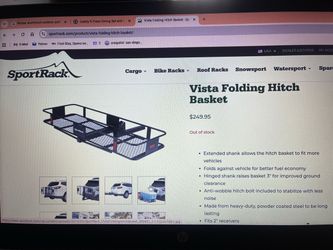 Hitch basket