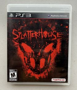 Splatterhouse PS3 PlayStation 3 2010 Complete CIB w/ Manual Namco Horror