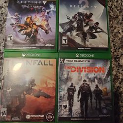 Xbox One Game Lot 4 Games