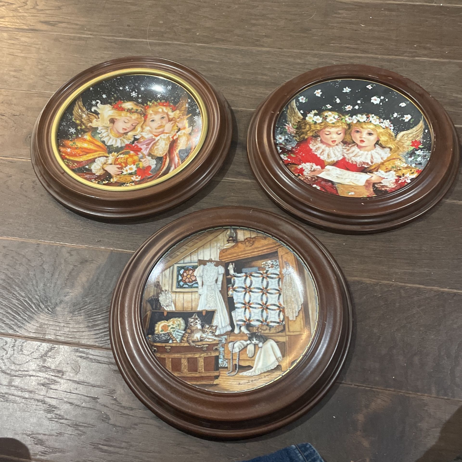 Limited Edition Decorative Plates With frames