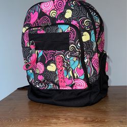 Backpack Seven Pink And Black 