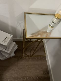 Gold End Tables