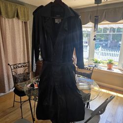 Amazing Vintage Leather Trench Coat - Pelle studio S