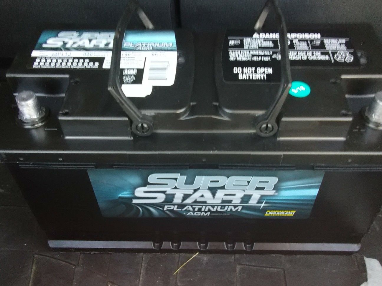 New Platinum Battery Superstart AGM