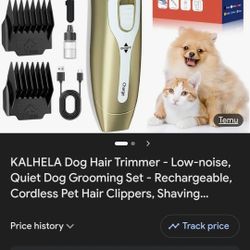 Cordless DOG Clippers