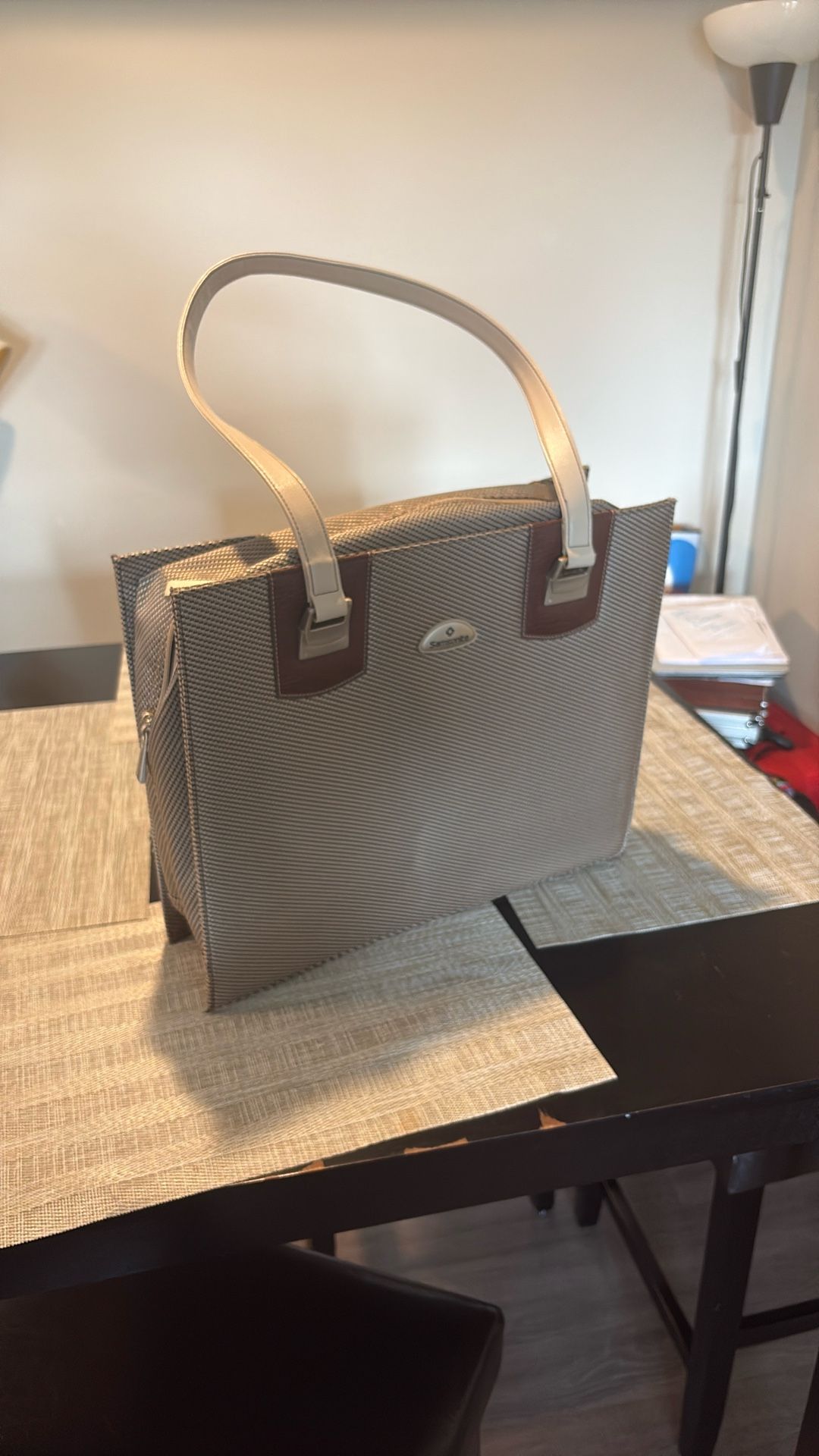 Samsonite Structured Tote / Work Bag – Gray