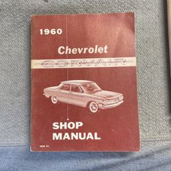 1960 Chevy Shop Manual 