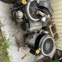 2-kawasaki Engine Runs 
