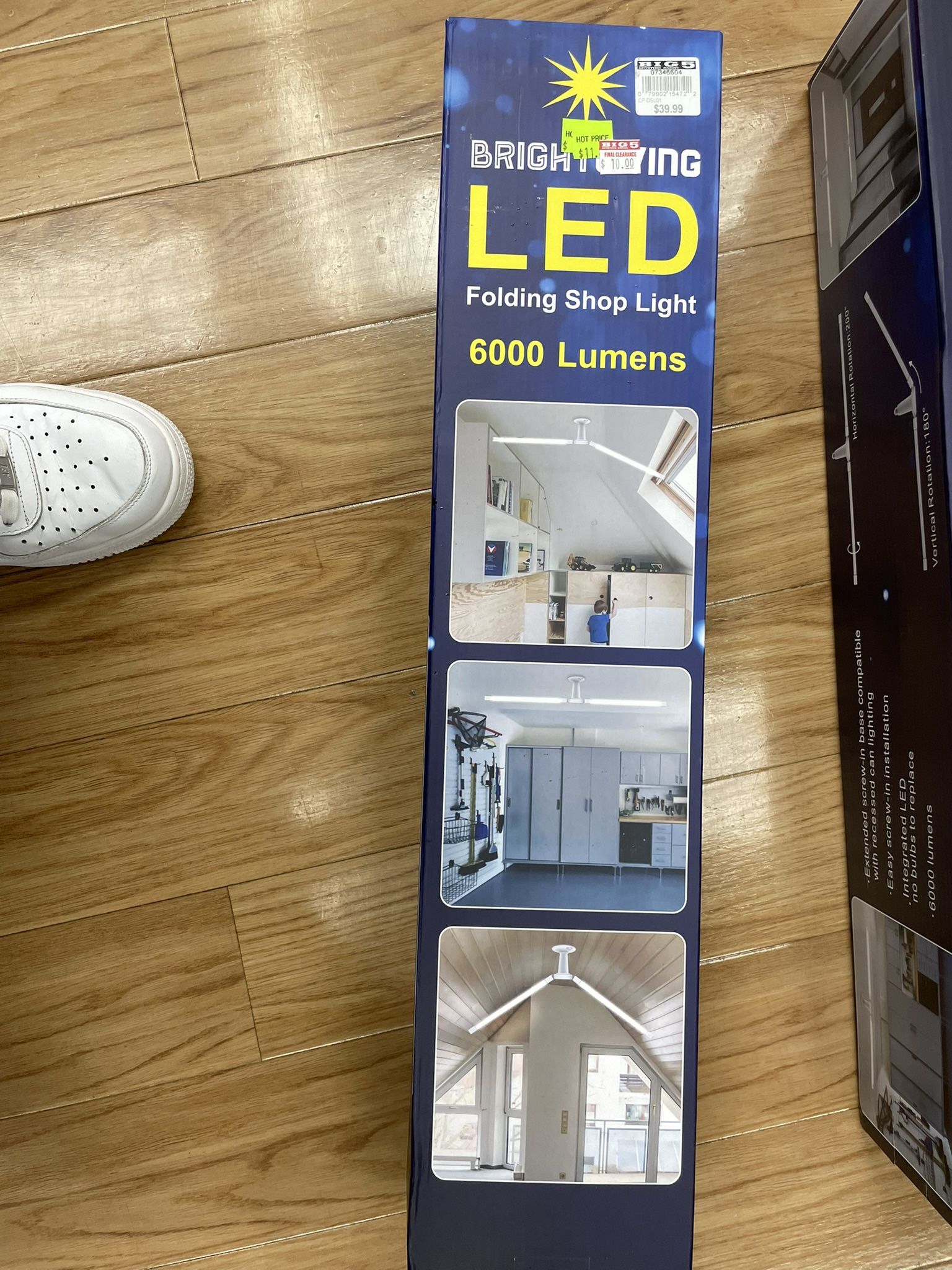 LED folding Shop Light