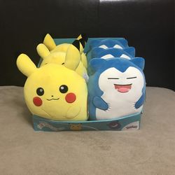 Snorlax and Pikachu Pokemon Original Squishmallows