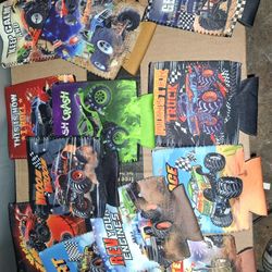 Monster Truck Can Coozies