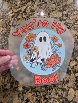 DTF T-Shirt/Bag Transfers "You're My Boo"