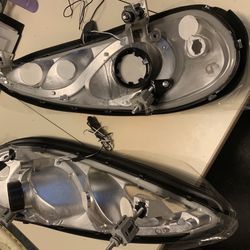 Headlight Set For Pontiac Grand Am Or Grand Prix