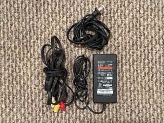 PS2 Slim Adapter + AV Cable
